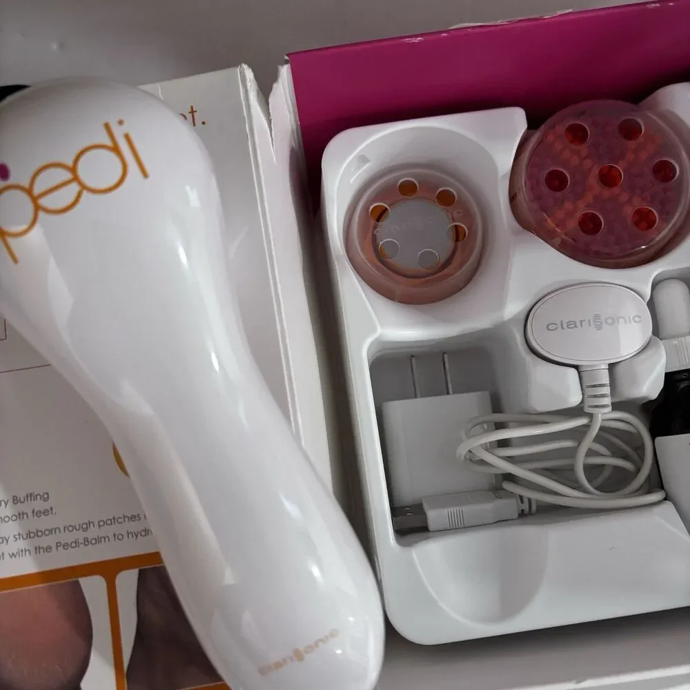 Clarisonic Pedi Sonic Foot Transformation Kit - All NEW Sealed Products Open Box